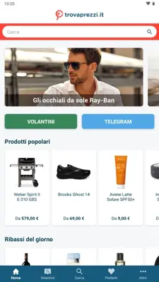 TrovaPrezzi android App screenshot 0